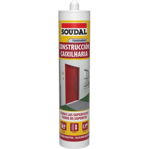 SILICONA CONSTRUCCIÓN NEUTRA TRANSLÚCIDA 290 ml